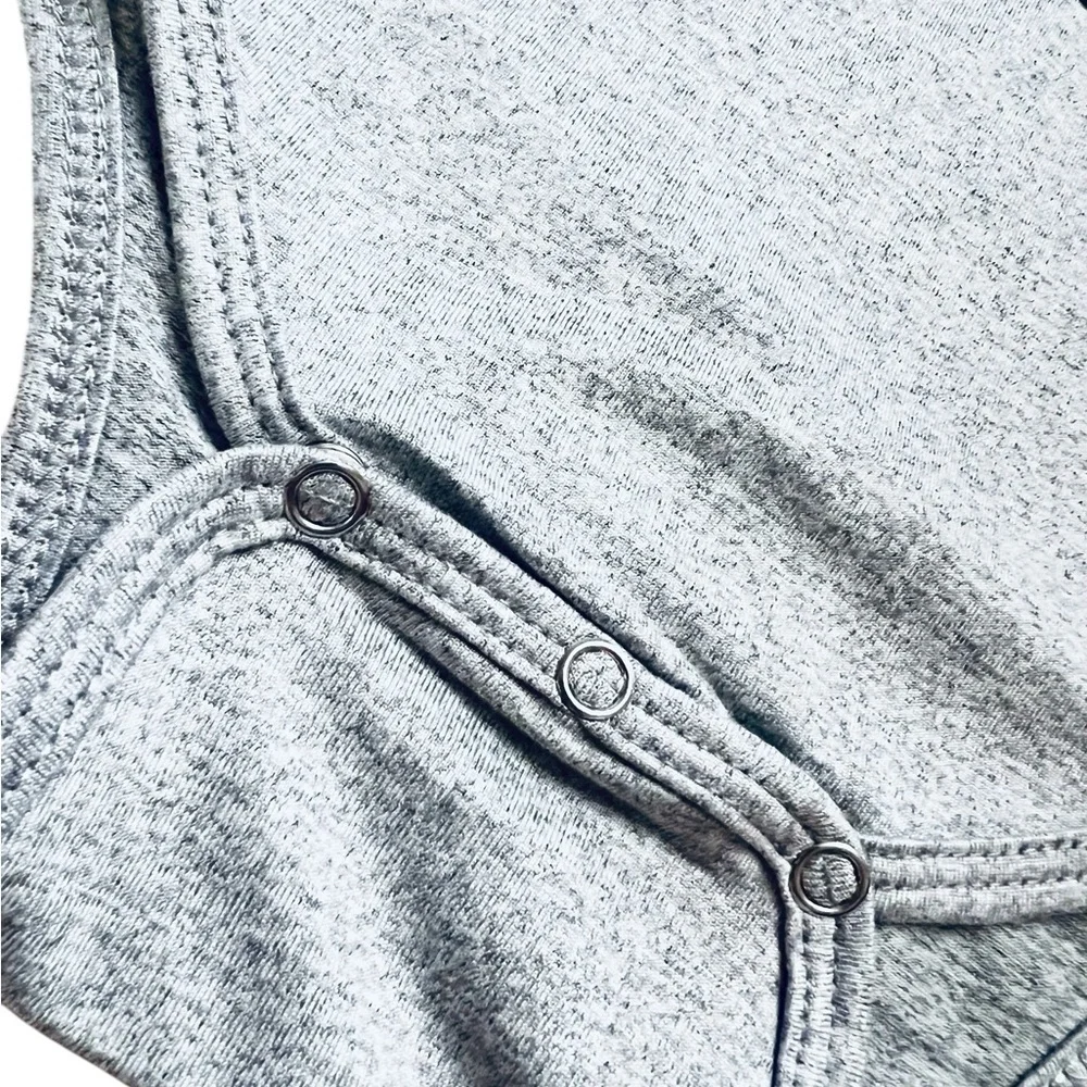 Gray Baby Onesie 1-3 month